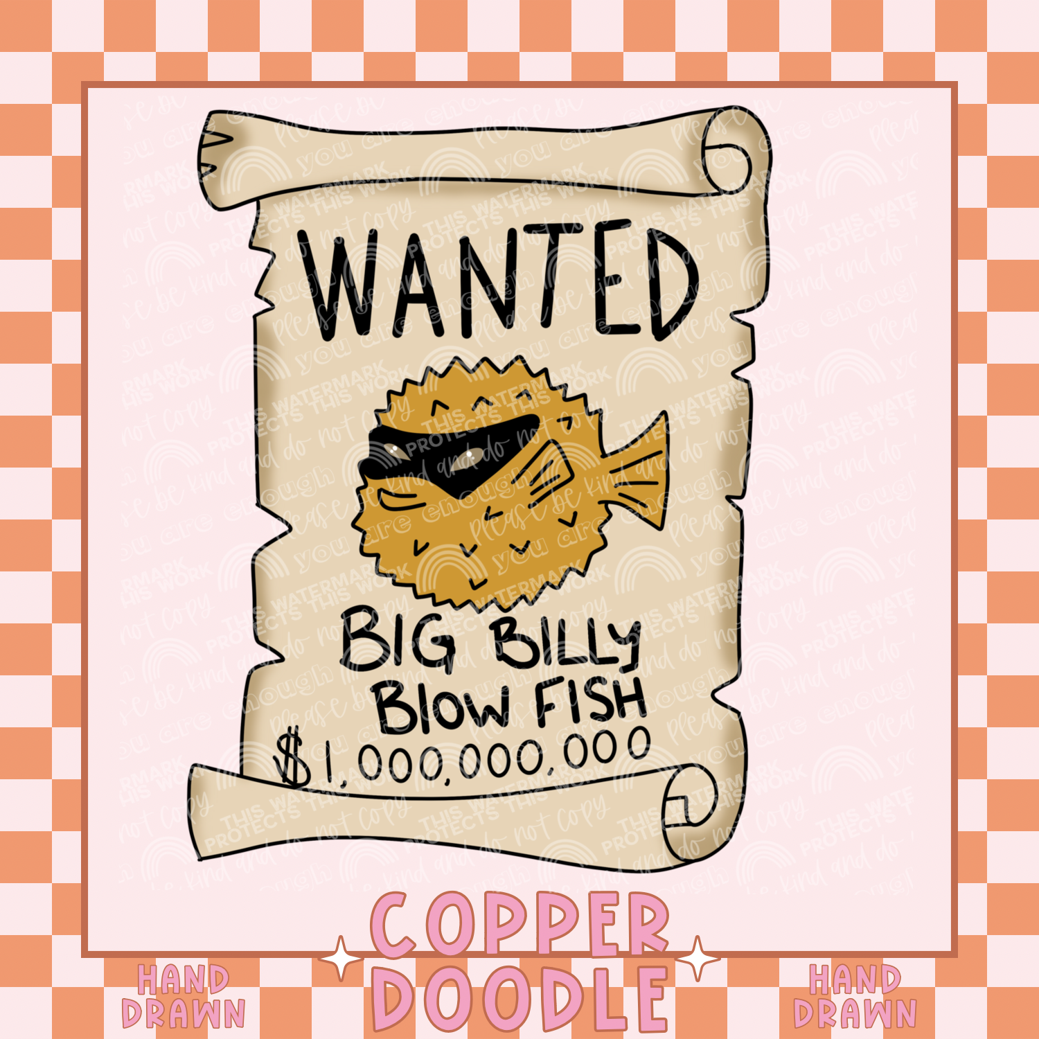 WESTERN MERMAID CLIPART BUNDLE | HAND DRAWN