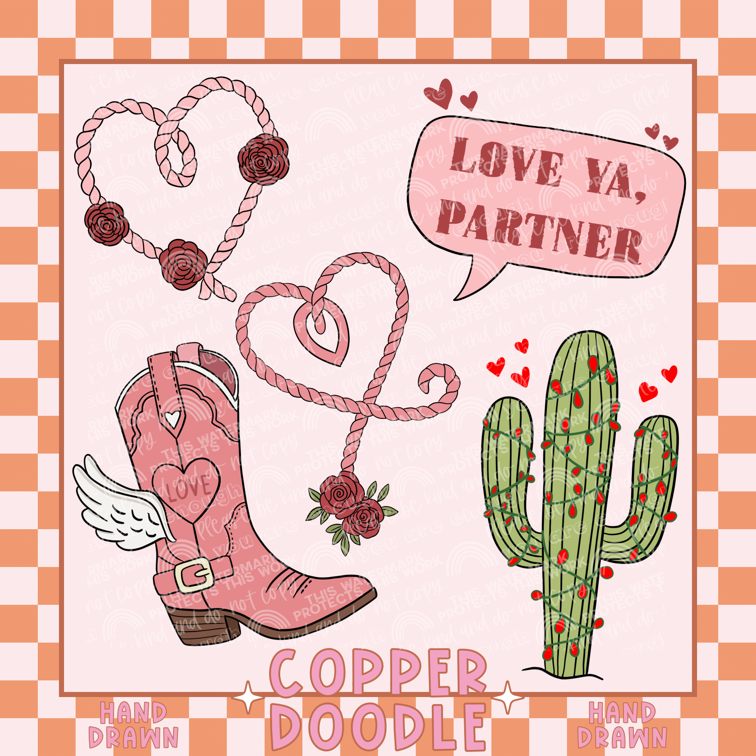 CUPID BUNDLE #5 CLIPART BUNDLE | HAND DRAWN