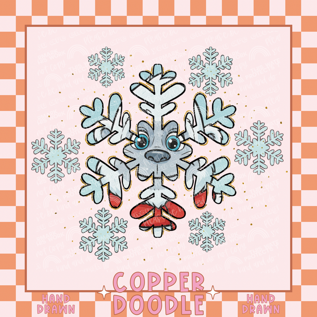 YETI SNOWFLAKE WITH GOLD ACCENT PNG | PNG | AUTOMATIC DOWNLOAD