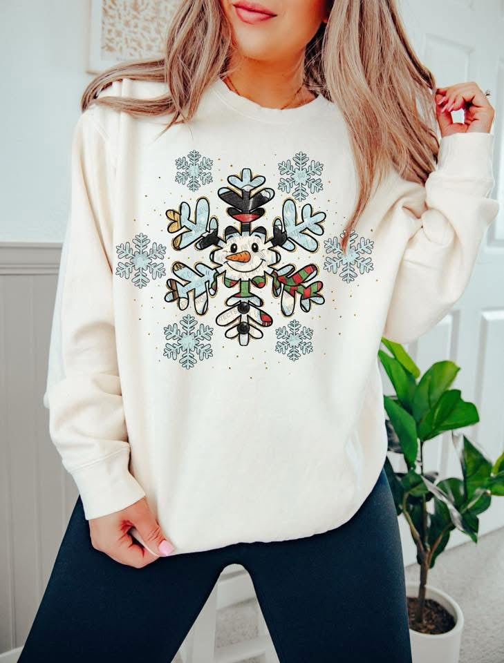 FROST SNOWFLAKE WITH GOLD ACCENT PNG | PNG | AUTOMATIC DOWNLOAD