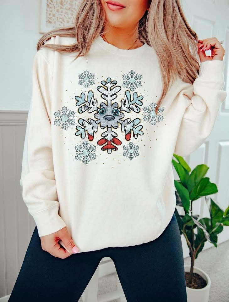 YETI SNOWFLAKE WITH GOLD ACCENT PNG | PNG | AUTOMATIC DOWNLOAD