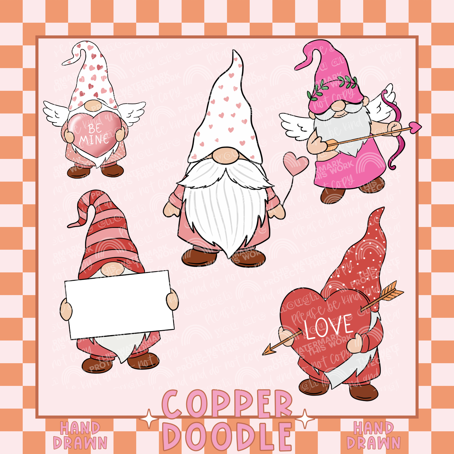 CUPID BUNDLE #4 CLIPART BUNDLE | HAND DRAWN